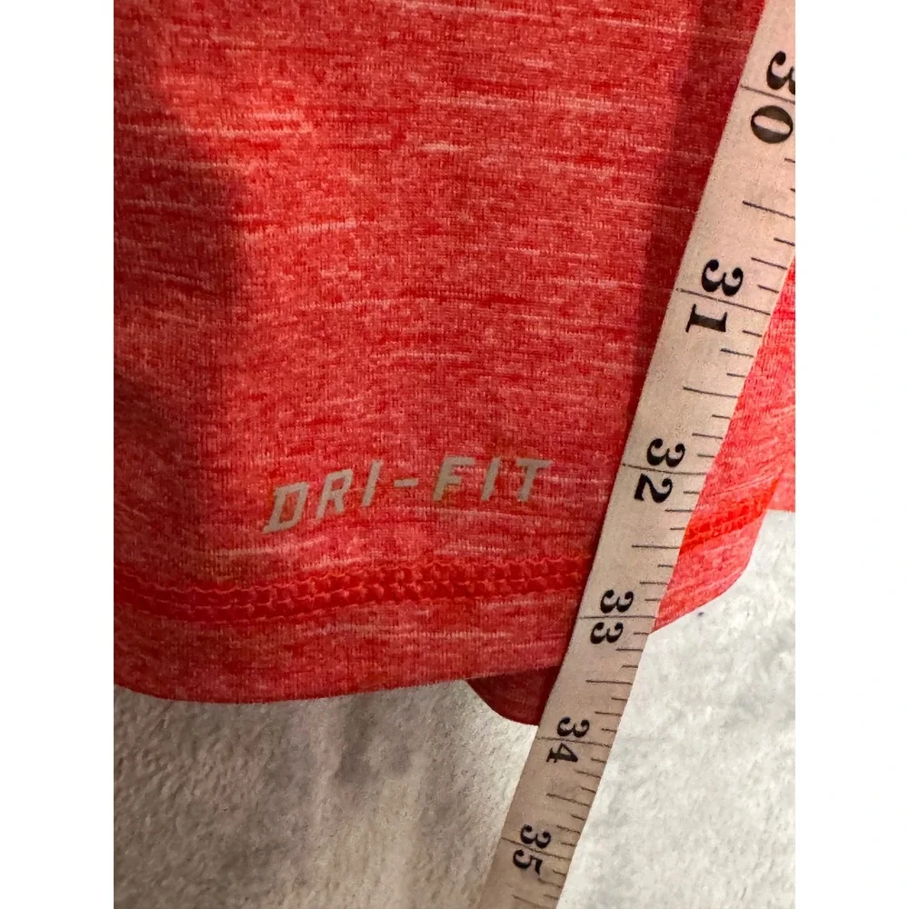 Nike Swim Dri-FIT Rash Guard Shirt Mens XXLT Orange Heather Sun Protection Tee